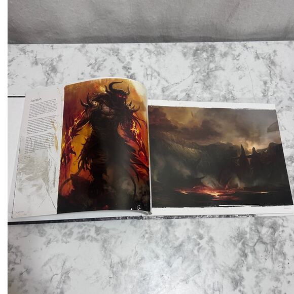 The Art Of Guild Wars 2 Hardcover Book SIGNED 128 PGS English Art 2007-2009 Blk - Picture 6 of 16